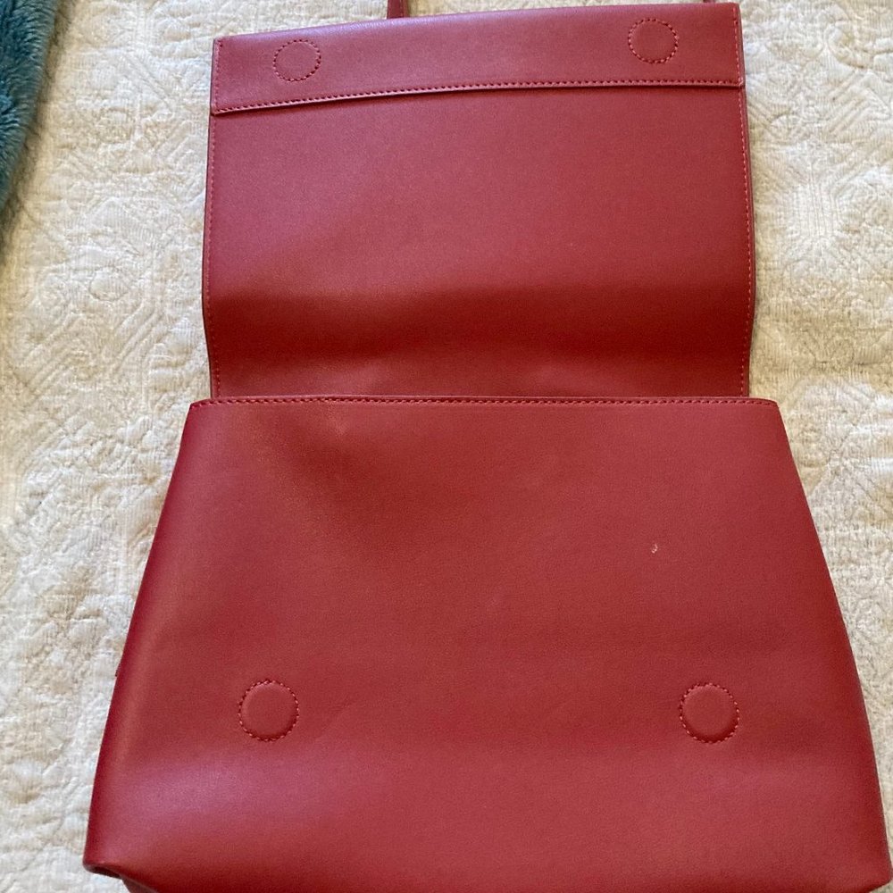 Pixie Mood Red Convertible Purse Backpack - image 6